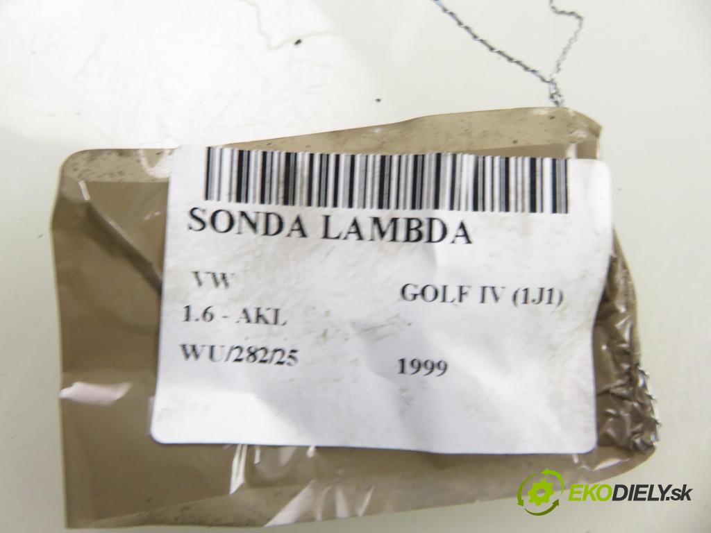 VW GOLF IV (1J1) HB 1999 74,00 1.6 - AKL 1595,00 sonda lambda 0258006028 (Lambda sonda)