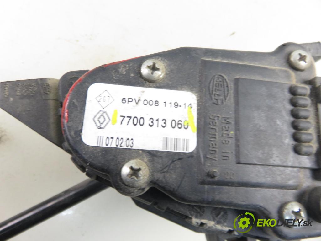 OPEL VIVARO A Autobus (X83) BUS 2003 60,00 1.9 DCI 80 - F9Q 762 1870,00 potenciometr plynového pedálu 7700313060 (Pedály)