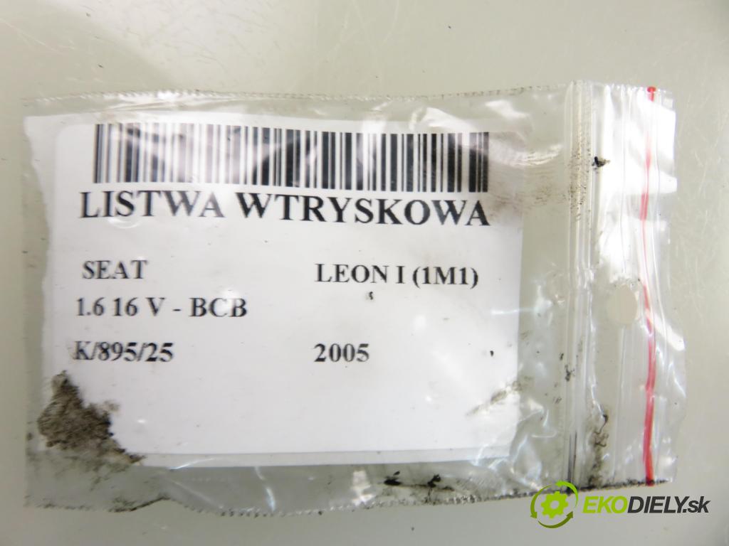 SEAT LEON (1M1) HB 2005 77,00 1.6 16 V - BCB 1598,00 Lišta vstrekovacia 036133319AL ; 036031T ; IWP123 (Vstrekovacia lišta)