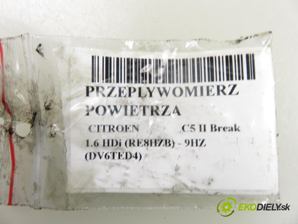 CITROEN C5 II Break (RE_) KOMBI 2005 80,00 1.6 HDi (RE8HZB) - 9HZ (DV6TED4) 1560,00 váha vzduchu vzduchu 728342060 ; 9650010780