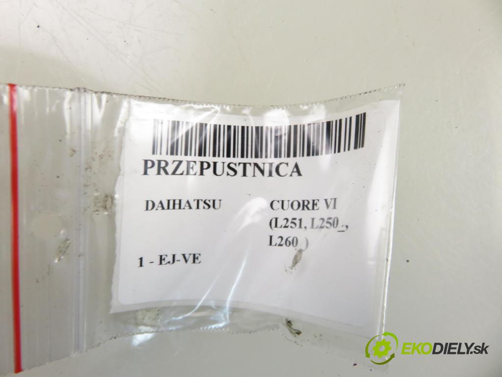 DAIHATSU CUORE VI (L251, L250_, L260_) HB 2005 43,00 1 - EJ-VE 989,00 Škrtiaca klapka 972516210 (Škrtiaca klapka)