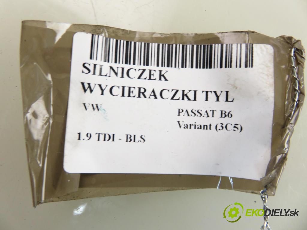 VW PASSAT B6 Variant (3C5) KOMBI 2008 77,00 1.9 TDI - BLS 1896,00 motorek stěrače ZADNÍ: 53032812