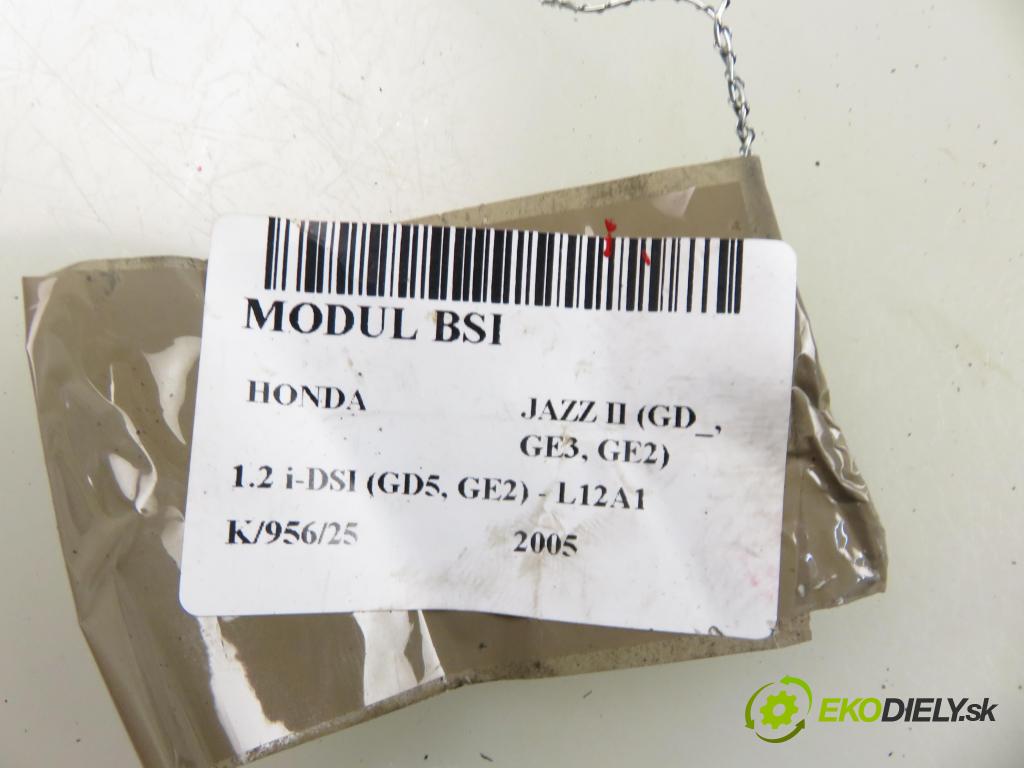 HONDA JAZZ II (GD_, GE3, GE2) HB 2005 57,00 1.2 i-DSI (GD5, GE2) - L12A1 1243,00 MODUL BSI