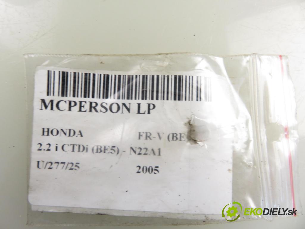 HONDA FR-V (BE) MINIVAN 2005 103,00 2.2 i CTDi 140 - N22A1 2204,00 MCPERSON LP