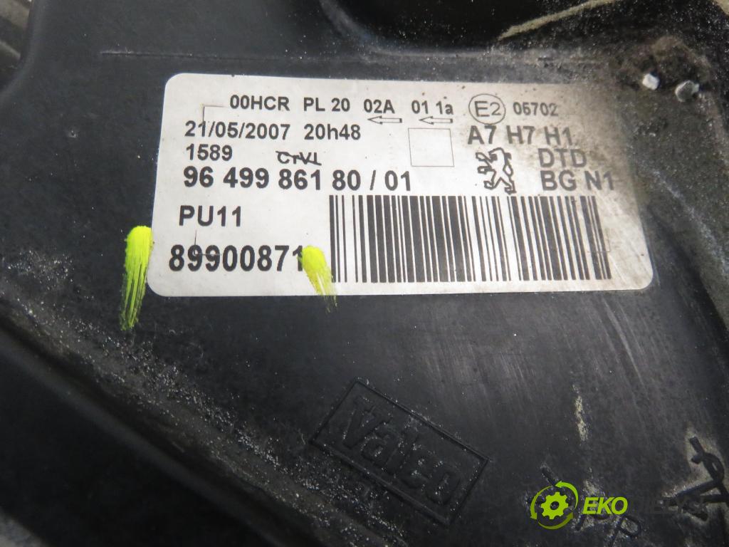 PEUGEOT 207 (WA_, WC_) HB 2007 88,00 1.6 16V VTi - 5FW (EP6) 1598,00 Svetlo PP 89900871