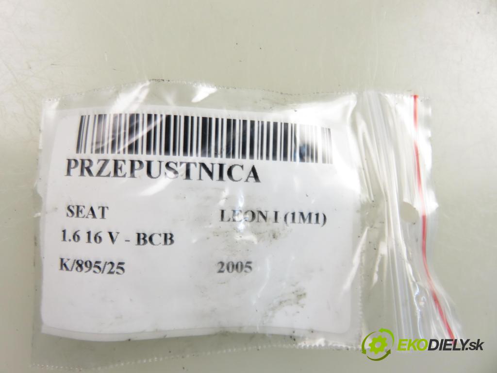 SEAT LEON (1M1) HB 2005 77,00 1.6 16 V - BCB 1598,00 Škrtiaca klapka 036133062M (Škrtiaca klapka)