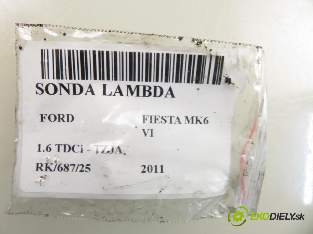 FORD FIESTA VI (CB1,CCN) HB 2011 70,00 1.6 TDCi - TZJA 1560,00 sonda lambda 9687160980 ; 0281004158 (Lambda sondy)