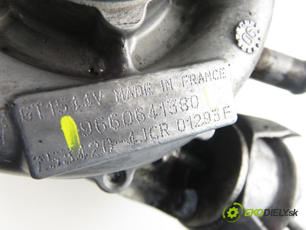 CITROEN C5 II Break (RE_) KOMBI 2005 80,00 1.6 HDi (RE8HZB) - 9HZ (DV6TED4) 1560,00 Turbodúchadlo 9660641380 (Turbodúchadlo (kompletné))