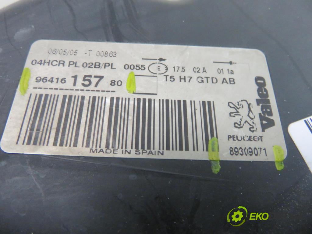 PEUGEOT 307 SW (3H) KOMBI 2005 81,00 1.6 16V - NFU (TU5JP4) 1587,00 Svetlo LP 9641615780 ; 89309071
