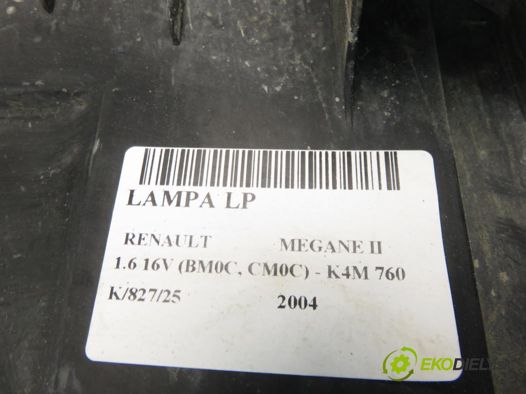 RENAULT MEGANE II (BM0/1_, CM0/1_) HB 2004 83,00 1.6 16V 113 - K4M 760 1598,00 Svetlo LP 8200073220J