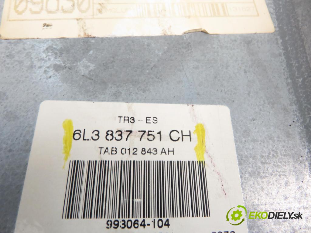 SEAT IBIZA III (6L1) HB 2005 51,00 1.4 TDI PD 70 - BNM 1422,00 mechanismus oken 6L3837751CH