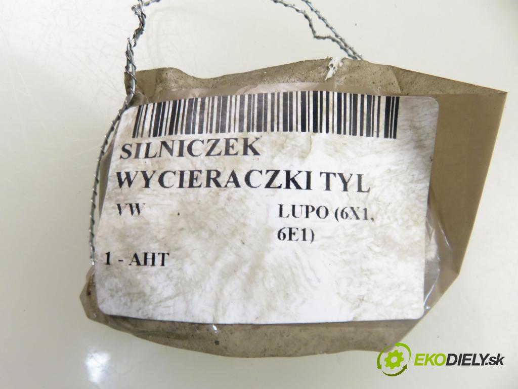VW LUPO (6X1, 6E1) HB 2001 37,00 1.0 50 - AHT (Skoda) 997,00 motorek stěrače ZADNÍ: 6X0955711D