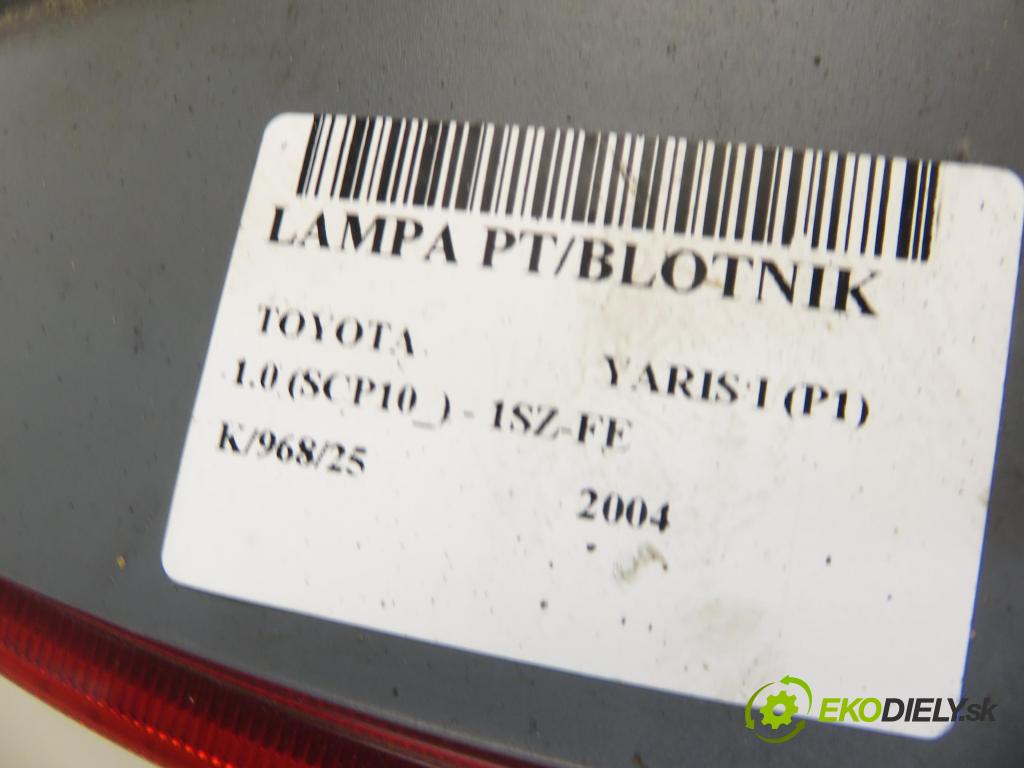 TOYOTA YARIS (_P1_) HB 2004 50,00 1.0 VVT- i 68 - 1SZ-FE 998,00 Svetlo pravé zadné