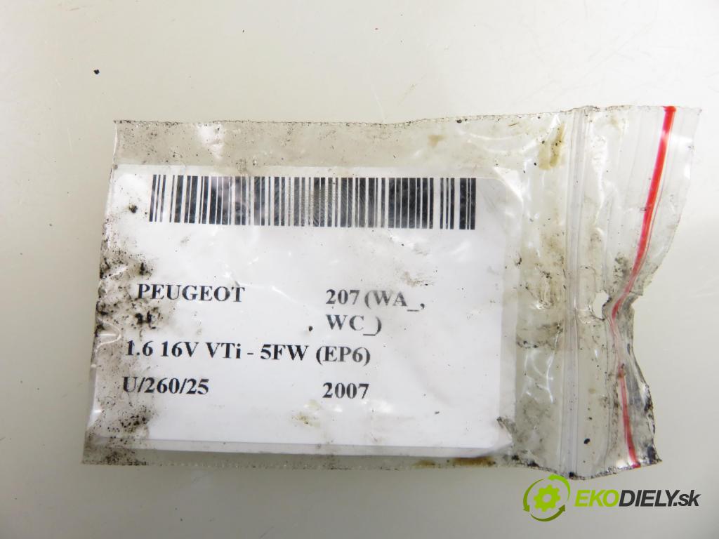 PEUGEOT 207 (WA_, WC_) HB 2007 88,00 1.6 16V VTi - 5FW (EP6) 1598,00 Snímač časovania Vačkový hriadeľ: 706117450