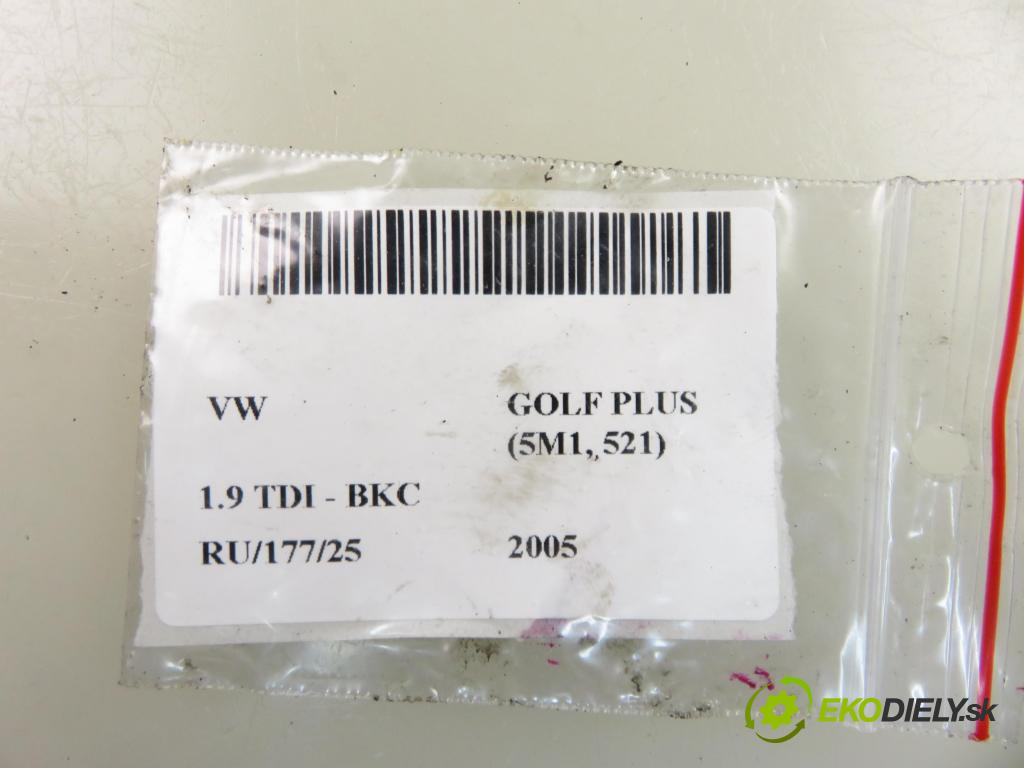 VW GOLF PLUS (5M1, 521) HB 2005 77,00 1.9 TDI PD 105 - BKC 1896,00 váha vzduchu vzduchu F00C2G2055