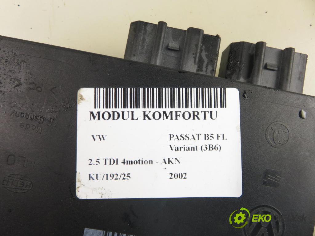VW PASSAT B5.5 Variant (3B6) KOMBI 2002 110,00 2.5 TDI 4motion - AKN 2496,00 MODUL komfortu 1C0959799B