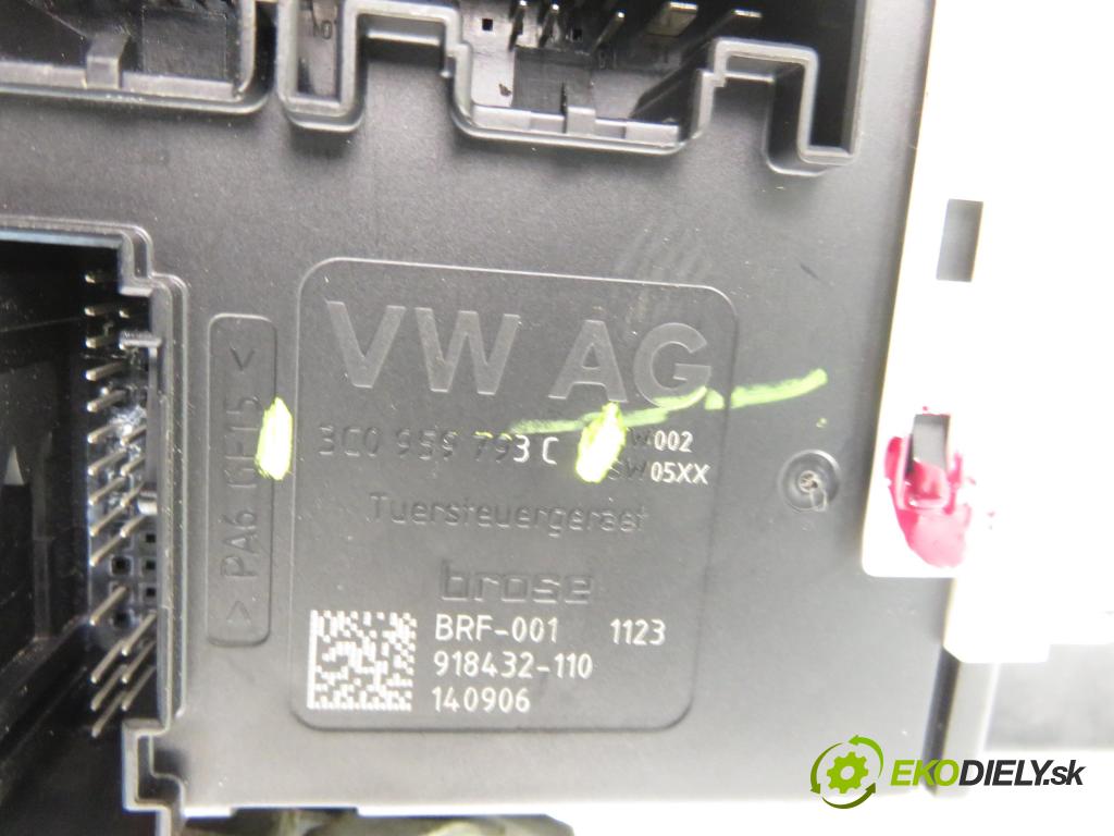 VW JETTA IV (162, 163, AV3, AV2) SEDAN 2014 81,00 2.0 TDI CR 110 - CUUA 1968,00 mechanismus oken 5C6837461K ; 3C0959793C ; 561959701A