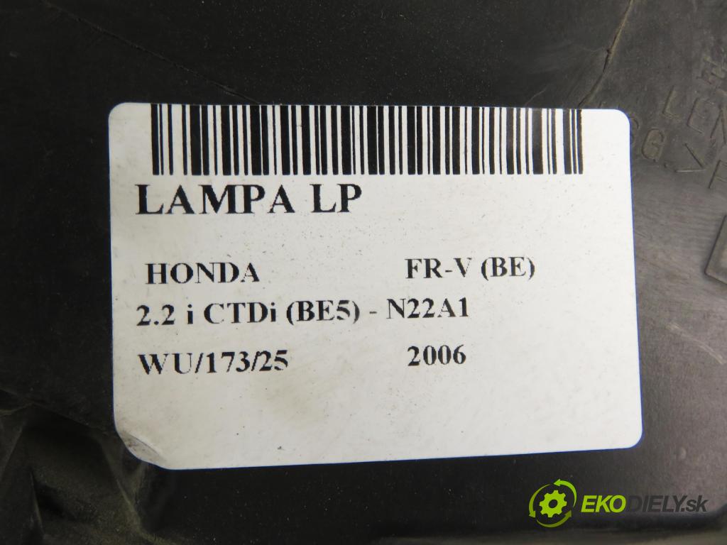 HONDA FR-V (BE) MINIVAN 2006 103,00 2.2 i CTDi 140 - N22A1 2204,00 světlo LP
