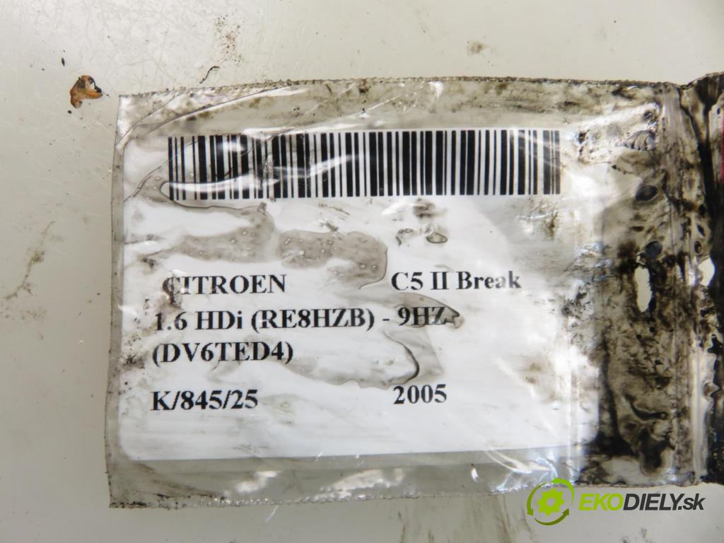 CITROEN C5 II Break (RE_) KOMBI 2005 80,00 1.6 HDi (RE8HZB) - 9HZ (DV6TED4) 1560,00 vstrekovač 0445110259 (Vstrekovač paliva)