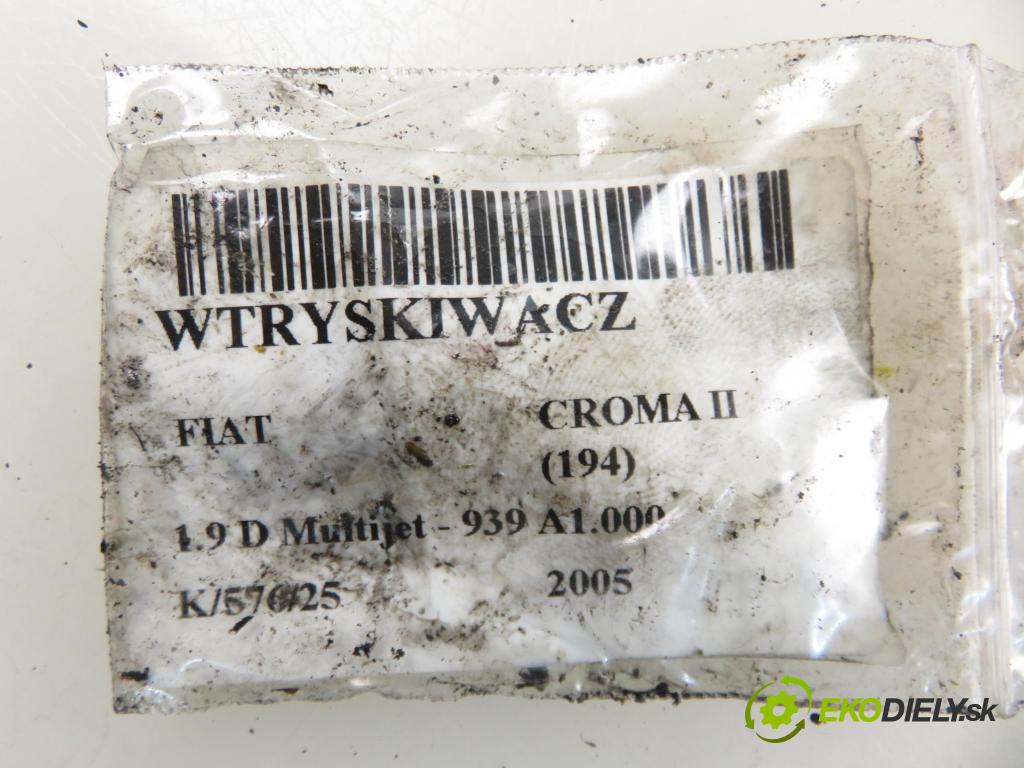 FIAT CROMA (194_) KOMBI 2005 88,00 1.9 D Multijet 120 - 939 A1.000 1910,00 vstrekovač 0445110244 (Vstrekovač paliva)