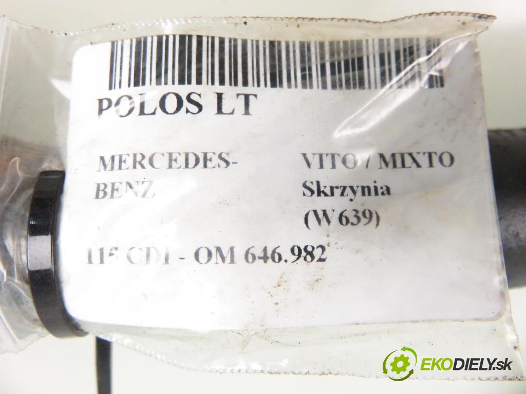 MERCEDES-BENZ VITO / MIXTO Skrzynia (W639) FURGON 2004 110,00 115 CDI 150 - OM 646.982 2148,00 Poloos LT