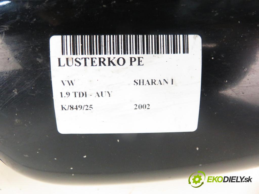 VW SHARAN (7M8, 7M9, 7M6) MINIVAN 2002 85,00 1.9 TDI PD 115 - AUY 1896,00 Spätné zrkadlo 