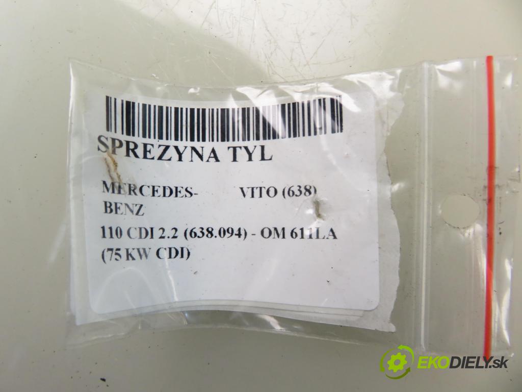 MERCEDES-BENZ VITO Skrzynia (638) FURGON 2002 90,00 112 CDI 2.2 (638.094) - OM 611.980 2151,00 Pružina ZADNÍ: