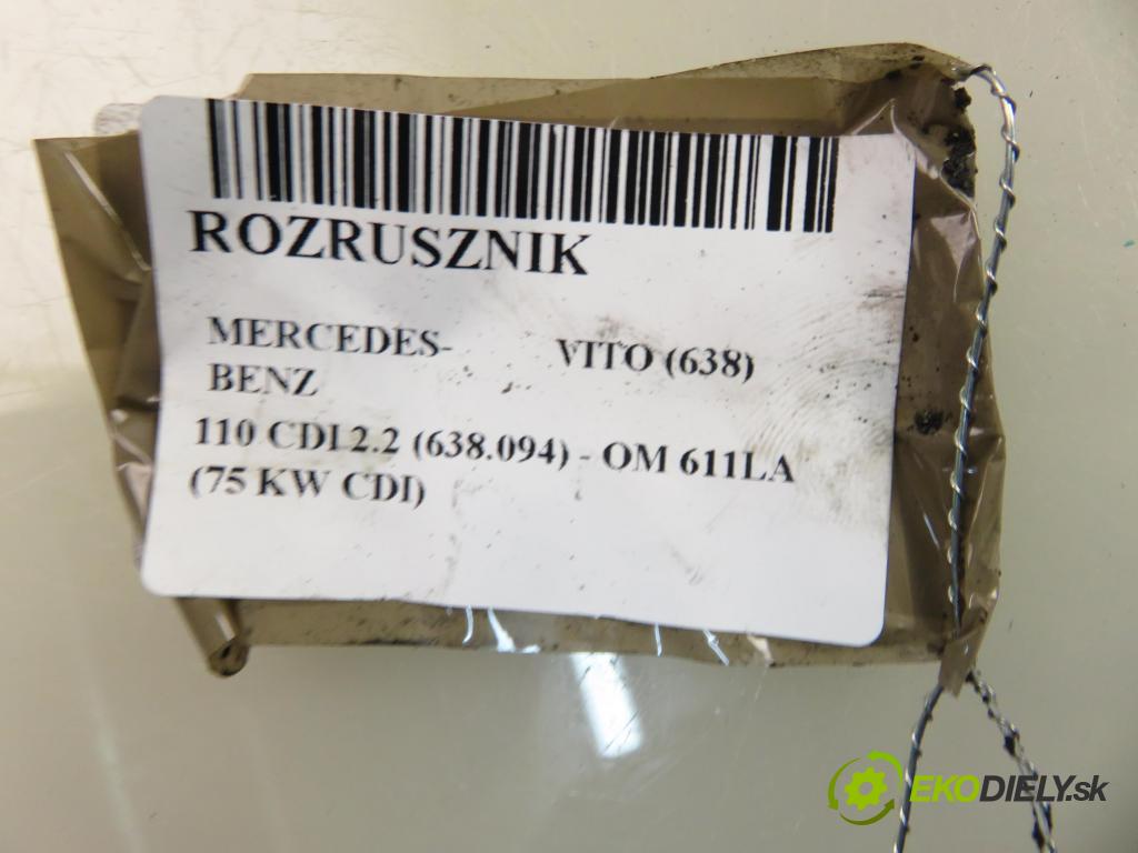 MERCEDES-BENZ VITO Skrzynia (638) FURGON 2002 90,00 112 CDI 2.2 (638.094) - OM 611.980 2151,00 Štartér 0051511301 ; D7R43 (Štartér)