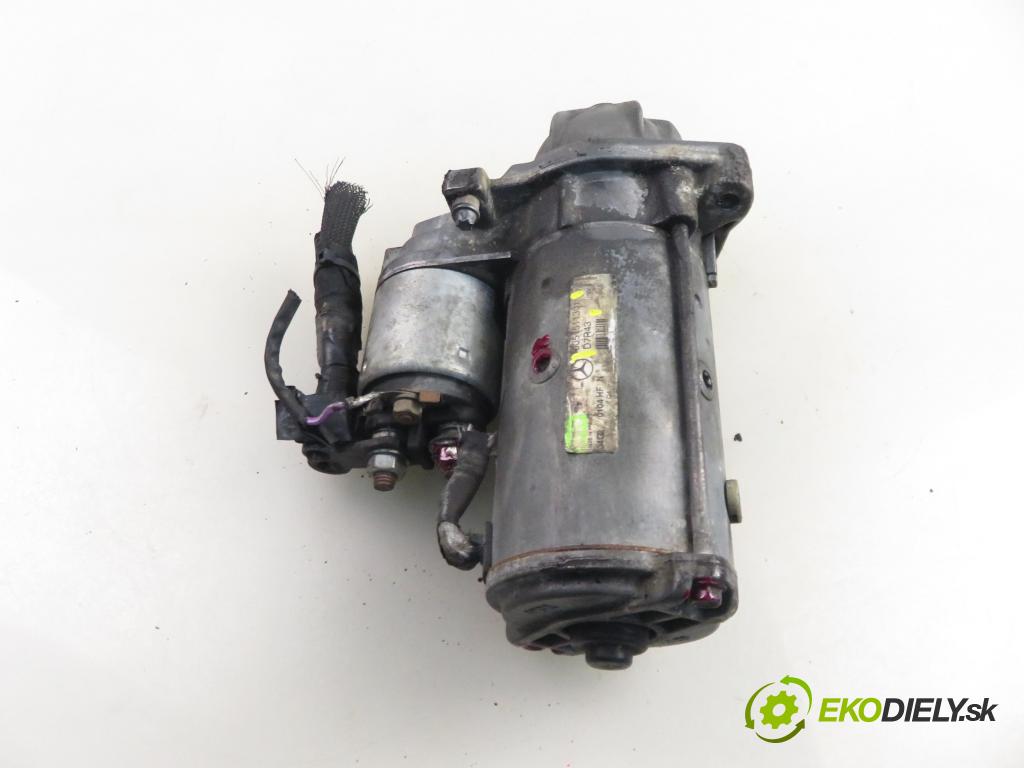 MERCEDES-BENZ VITO Skrzynia (638) FURGON 2002 90,00 112 CDI 2.2 (638.094) - OM 611.980 2151,00 Štartér 0051511301 ; D7R43 (Štartér)