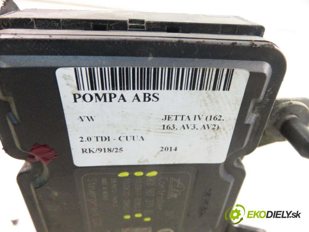 VW JETTA IV (162, 163, AV3, AV2) SEDAN 2014 81,00 2.0 TDI CR 110 - CUUA 1968,00 Pumpa ABS 1K0907379BS ; 1K0614517EG ; 10096103833 (Pumpa ABS)