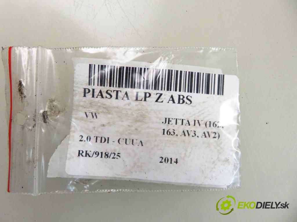 VW JETTA IV (162, 163, AV3, AV2) SEDAN 2014 81,00 2.0 TDI CR 110 - CUUA 1968,00 náboj LP ABS