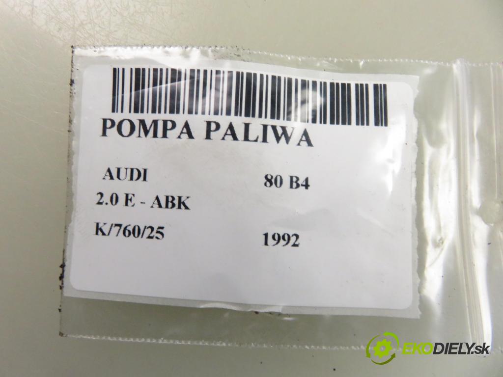 AUDI 80 (8C, B4) SEDAN 1992 85,00 2.0 E 115 - ABK 1984,00 pumpa paliva 8A0201319