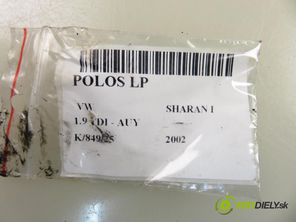 VW SHARAN (7M8, 7M9, 7M6) MINIVAN 2002 85,00 1.9 TDI PD 115 - AUY 1896,00 Poloos LP
