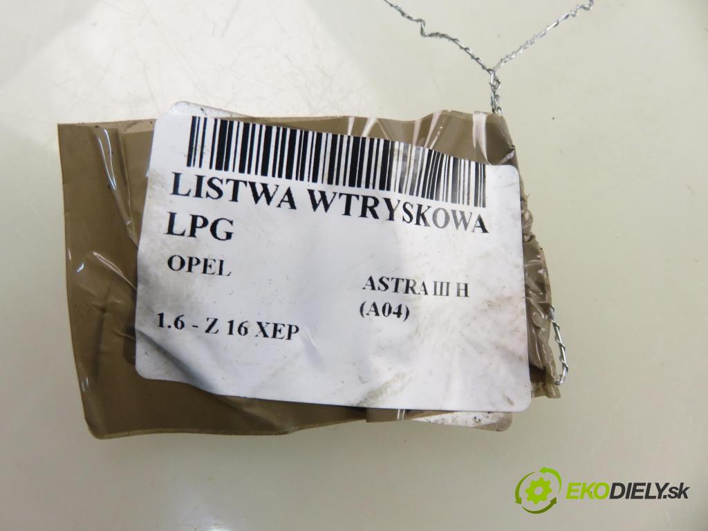 OPEL ASTRA H (A04) HB 2006 77,00 1.6 - Z 16 XEP 1598,00 Lišta vstrekovacia LPG 67R010086