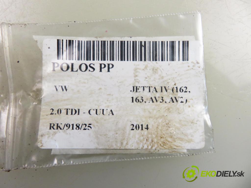 VW JETTA IV (162, 163, AV3, AV2) SEDAN 2014 81,00 2.0 TDI CR 110 - CUUA 1968,00 Poloos PP