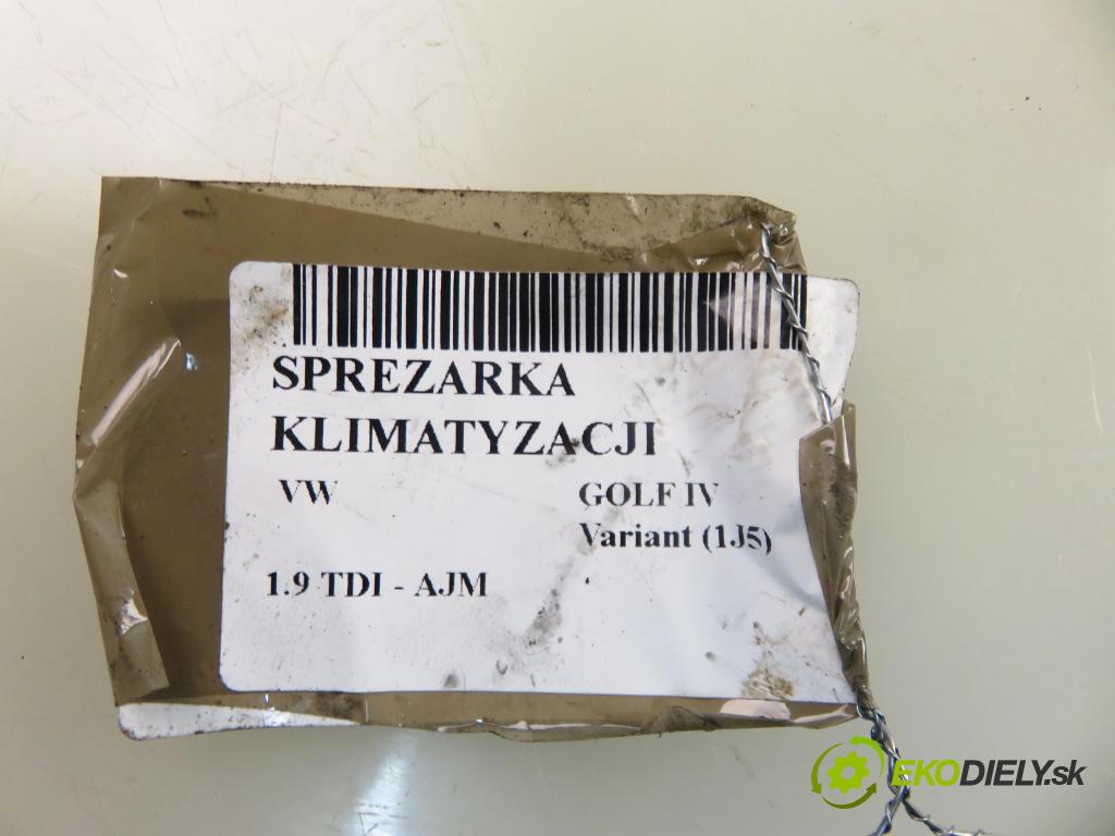 VW GOLF IV Variant (1J5) KOMBI 2000 85,00 1.9 TDI PD 115 - AJM 1896,00 KOMPRESOR: klimatizácie 1J0820803F (Kompresor klimatizácie)