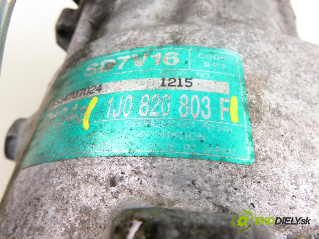 VW GOLF IV Variant (1J5) KOMBI 2000 85,00 1.9 TDI PD 115 - AJM 1896,00 KOMPRESOR: klimatizácie 1J0820803F (Kompresor klimatizácie)