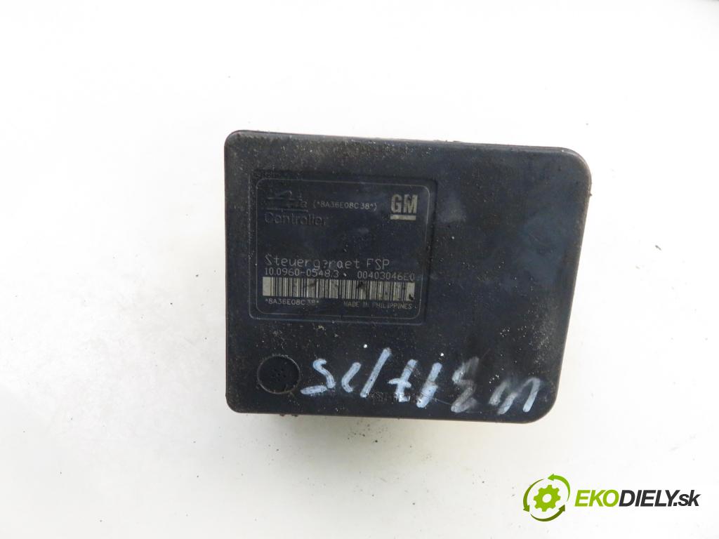 OPEL ASTRA H (A04) HB 2006 77,00 1.6 - Z 16 XEP 1598,00 Pumpa ABS 13213610 (Pumpa ABS)