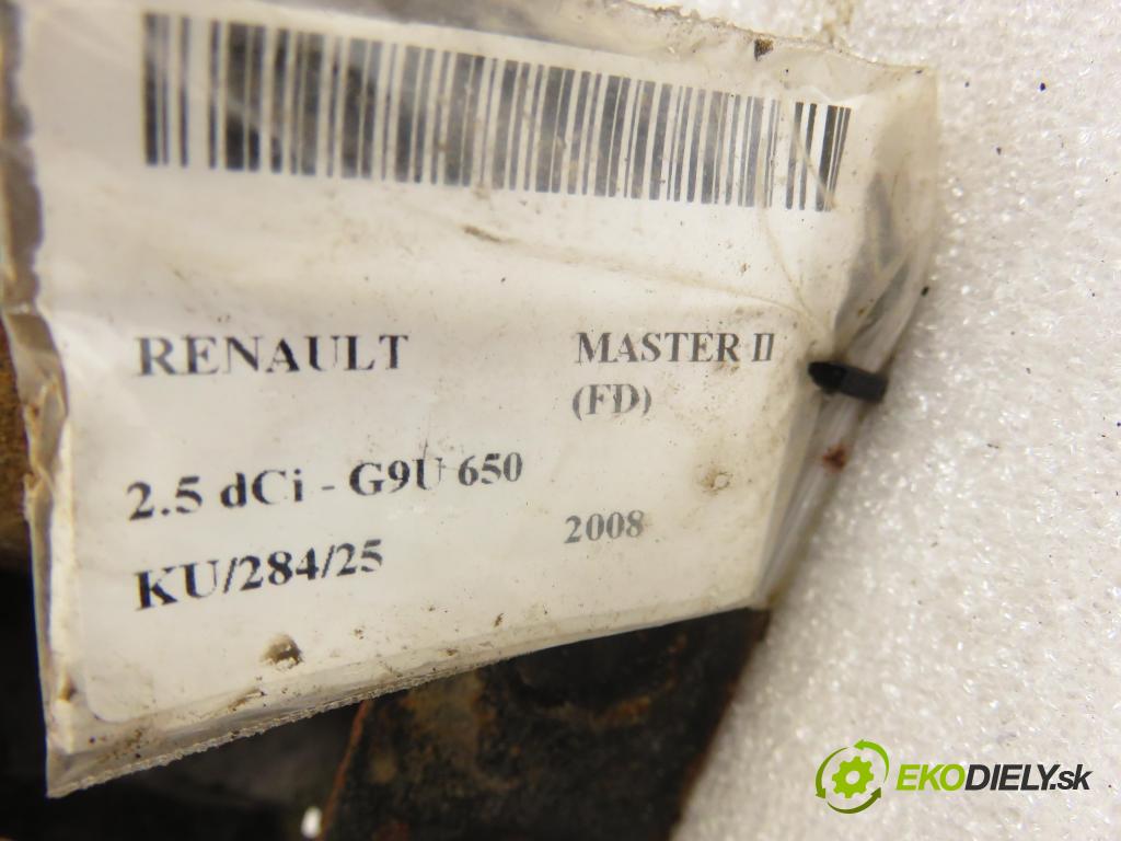 RENAULT MASTER II Skrzynia (FD) FURGON 2008 88,00 2.5 dCi 120 - G9U 650 2464,00 Listové pero zadné