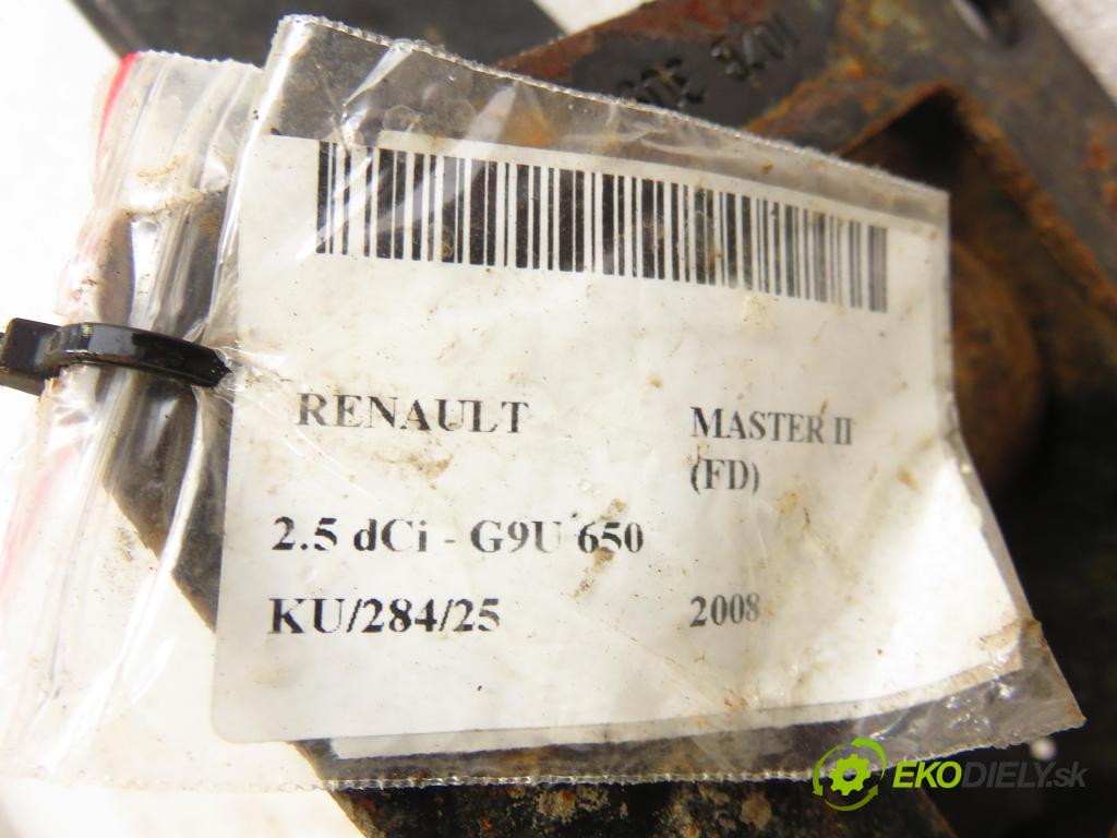 RENAULT MASTER II Skrzynia (FD) FURGON 2008 88,00 2.5 dCi 120 - G9U 650 2464,00 Listové pero zadné