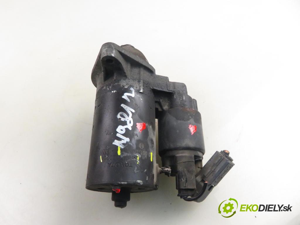 TOYOTA COROLLA (_E12_) HB 2004 71,00 1.4 VVT-i 97 (ZZE120) - 4ZZ-FE 1398,00 Štartér 0001107088 ; 281000D030 (Štartér)