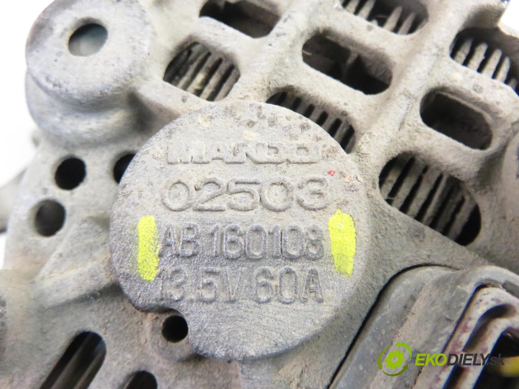 HYUNDAI ATOS (MX) HB 1999 40,00 1.0 i - G4HC 999,00 Alternátor AB160108 (Alternátor)