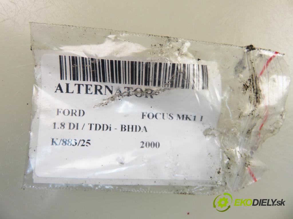 FORD FOCUS (DAW, DBW) HB 2000 55,00 1.8 DI / TDDi - BHDA 1753,00 Alternátor 1M5T10300BB (Alternátory)