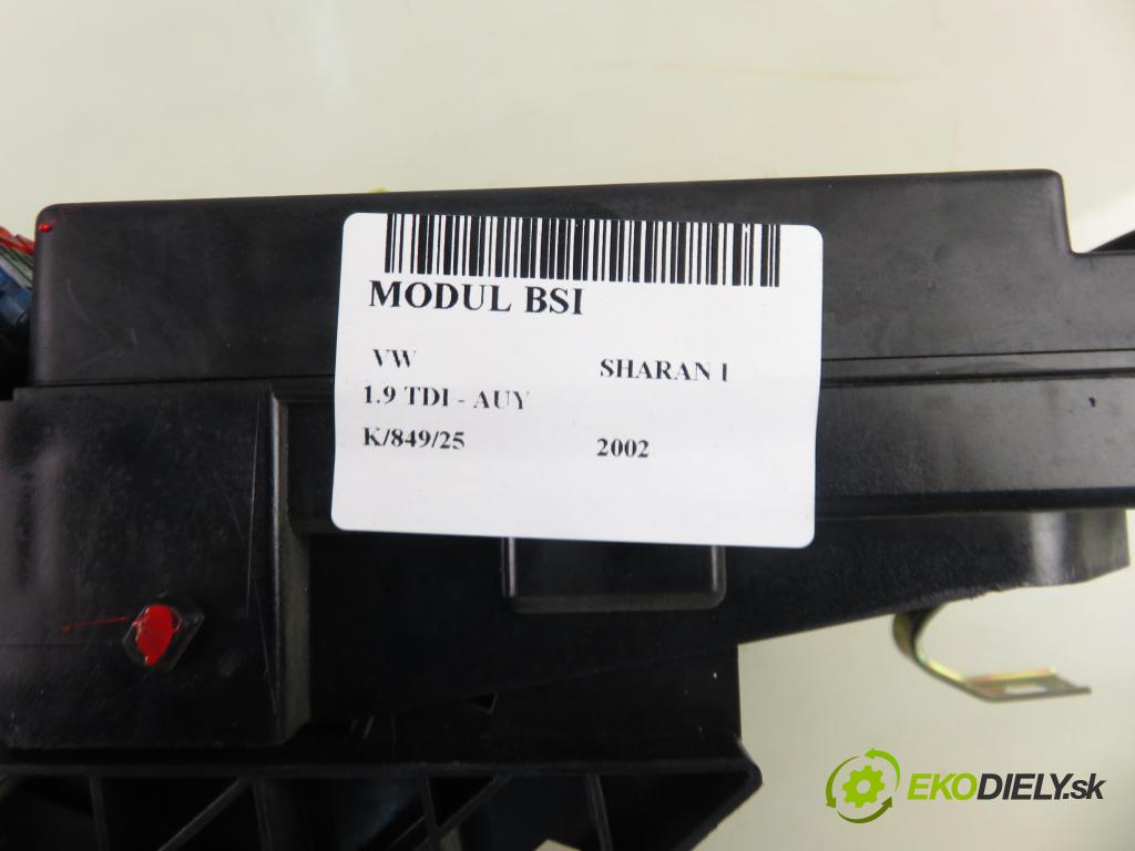 VW SHARAN (7M8, 7M9, 7M6) MINIVAN 2002 85,00 1.9 TDI PD 115 - AUY 1896,00 MODUL BSI S108152001