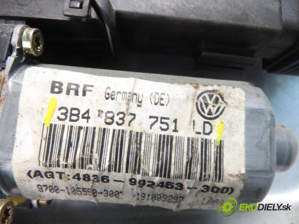 VW PASSAT B5.5 Variant (3B6) KOMBI 2002 96,00 1.9 TDI PD 130 - AVF 1896,00 mechanismus oken 3B4837751LD