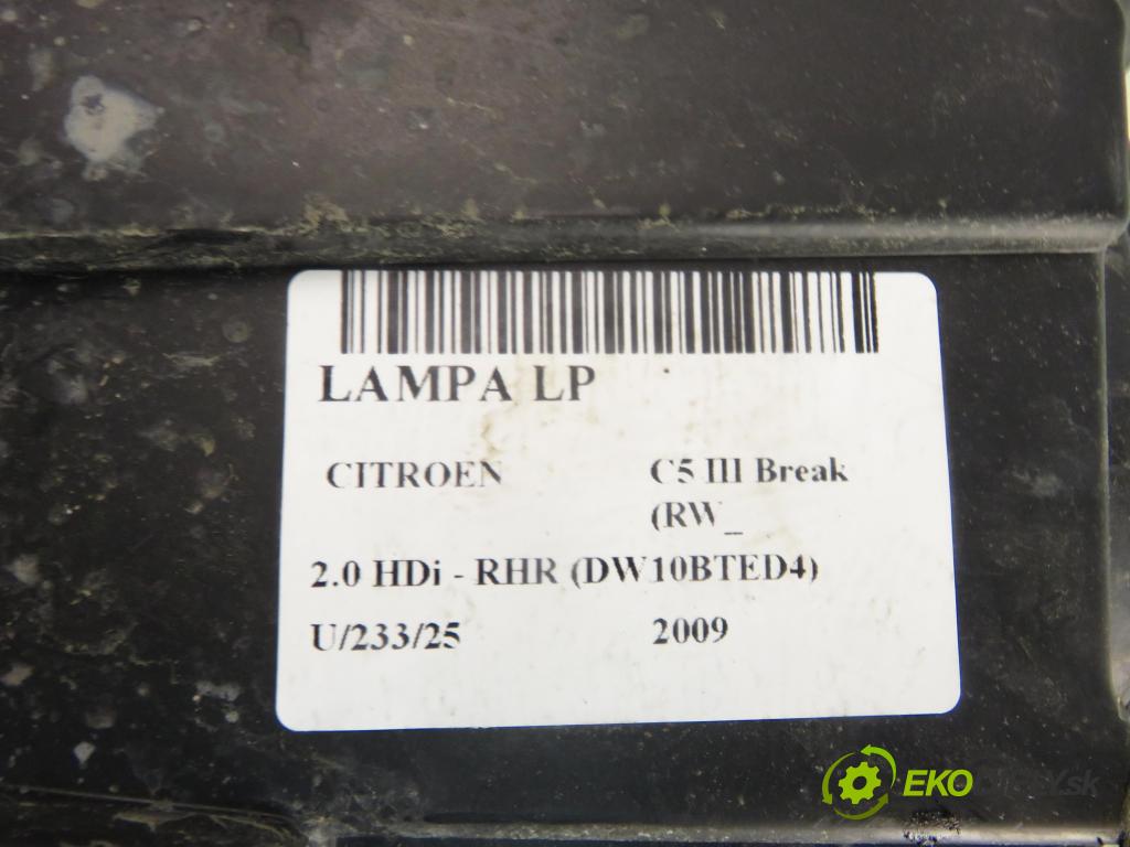 CITROEN C5 III Break (RW_) KOMBI 2009 100,00 2.0 HDi - RHR (DW10BTED4) 1997,00 Svetlo LP 89902752