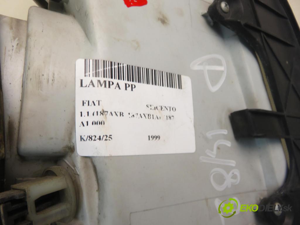 FIAT SEICENTO / 600 (187_) HB 1999 40,00 1.1 54 - 187 A1.000 1108,00 Svetlo PP