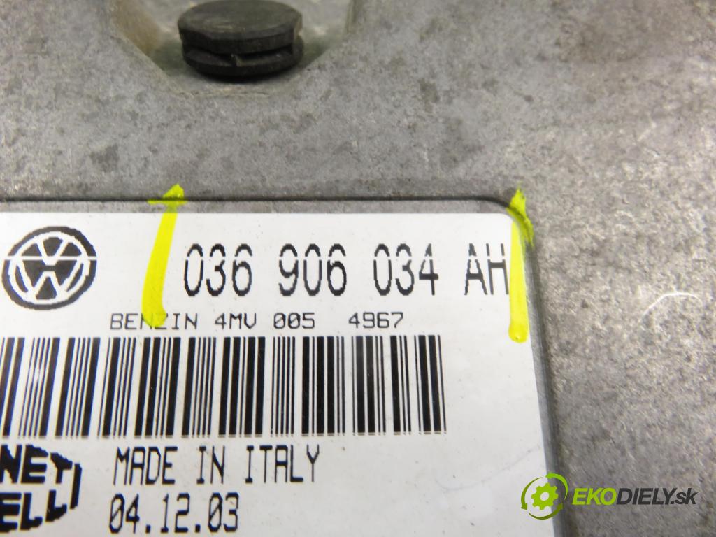 SEAT IBIZA III (6L1) HB 2003 55,00 1.4 16V - BBY 1390,00 Riadiaca jednotka Motor 036906034AH