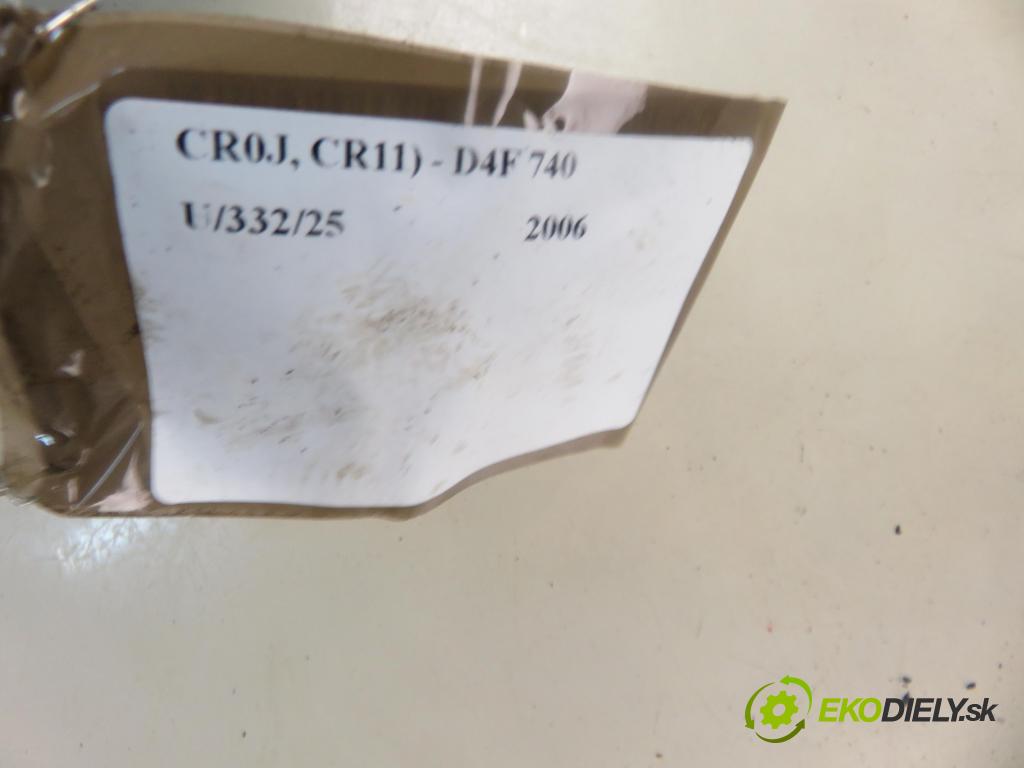 RENAULT CLIO III (BR0/1, CR0/1) HB 2006 55,00 1.2 16V 75 - D4F 740 1149,00 MECHANISMUS/ motorek stěračů 8200268931G ; 54523611