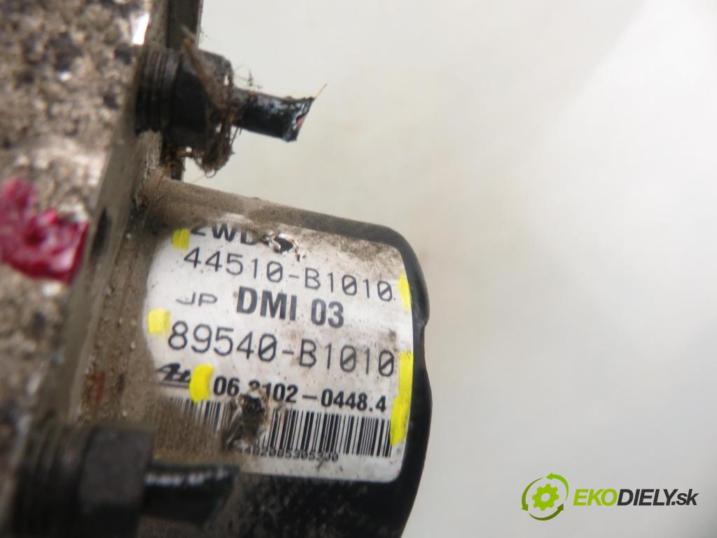 DAIHATSU SIRION (M3_) HB 2007 51,00 1.0 DVVT 4WD - 1KR-FE 998,00 Pumpa ABS 44510B1010 ; 89540B1010 ; 06210903063 (Pumpa ABS)